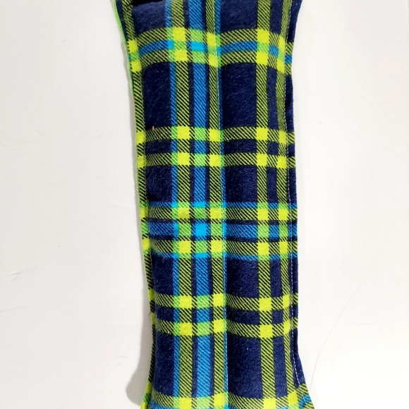 Plaid therapeutic heating-cooling rice bag, eye bag, pain relief, migrain - Picture 2 of 2